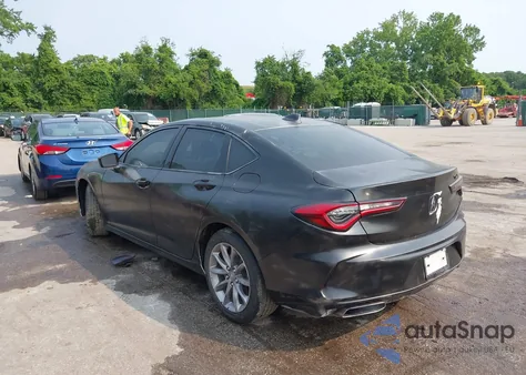 2021 Acura Tlx Standard from USA, damaged, VIN 19UUB5F36MA000807